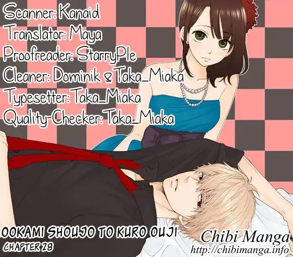 Ookami Shoujo to Kuro Ouji Chapter 28 1